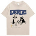 Cats Drink Beer Washed Tee