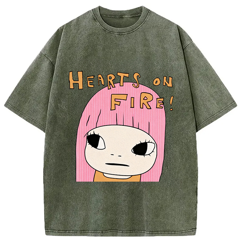 Heaters on Fire Washed T-Shirt