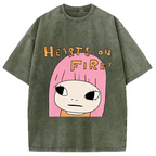 Heaters on Fire Washed T-Shirt