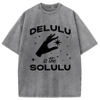 Funny Social Media Meme Washed T-Shirt
