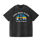 VHS Vintage Wash Japanese Design T-Shirt