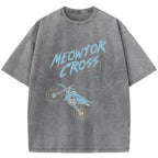 Meowtor Cross Washed T-Shirt