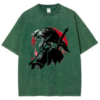 Sumi-E Swordsman Vintage Washed T-shirt