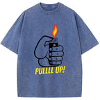 PULLLL UP! Washed T-Shirt
