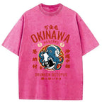 Okinawa Drunken Octopus Washed T-Shirt