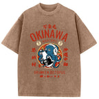 Okinawa Drunken Octopus Washed T-Shirt