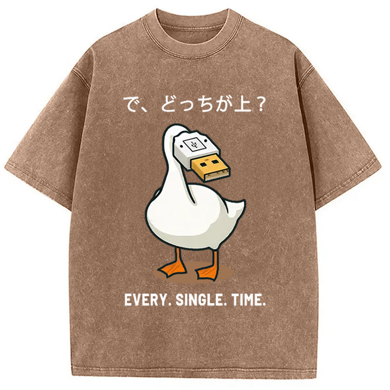 So Which One Is Better Washed T-Shirt