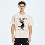 I'm Actually Not Very Fine Washed T-Shirt