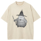 Wizard Cat Washed T-Shirt