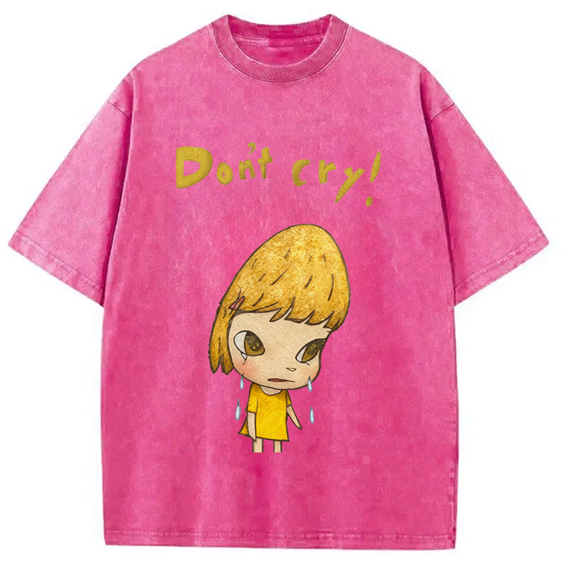 Don't Cry Girl Washed T-Shirt