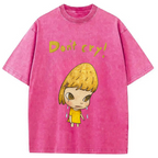 Don't Cry Girl Washed T-Shirt