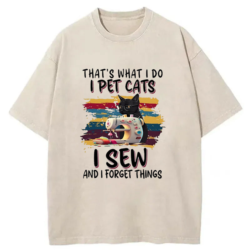 That's What I Do Washed T-Shirt