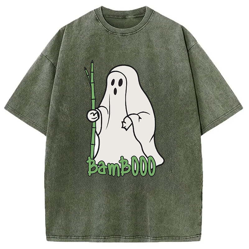 BambOOO Joke Ghost Washed T-Shirt