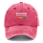 Pride Inspirational Washed Cap