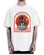 Ramen Lover Octopus Cotton casual T-shirt
