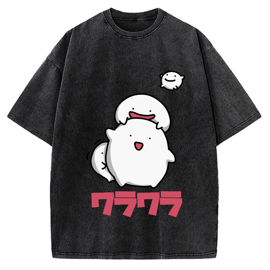 Walla Walla Japanese Spirit Vintage Washed T-shirt