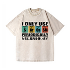 Sarcasm Vintage Wash Japanese Design T-Shirt