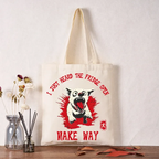 Get Out Of The Way Tote Bag