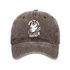 Pandas Ride Bicycles Washed Cap