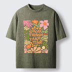 Good Things Come To Those Wait Washed T-Shirt