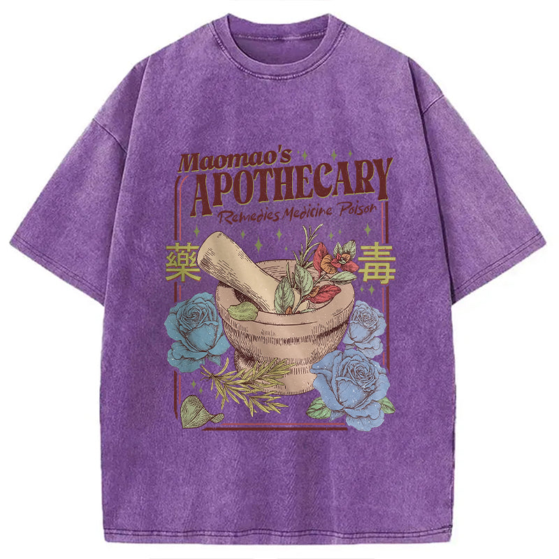 Mao Mao's Apothecary Poisons Washed T-Shirt