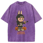 Labubu Halloween Washed T-Shirt
