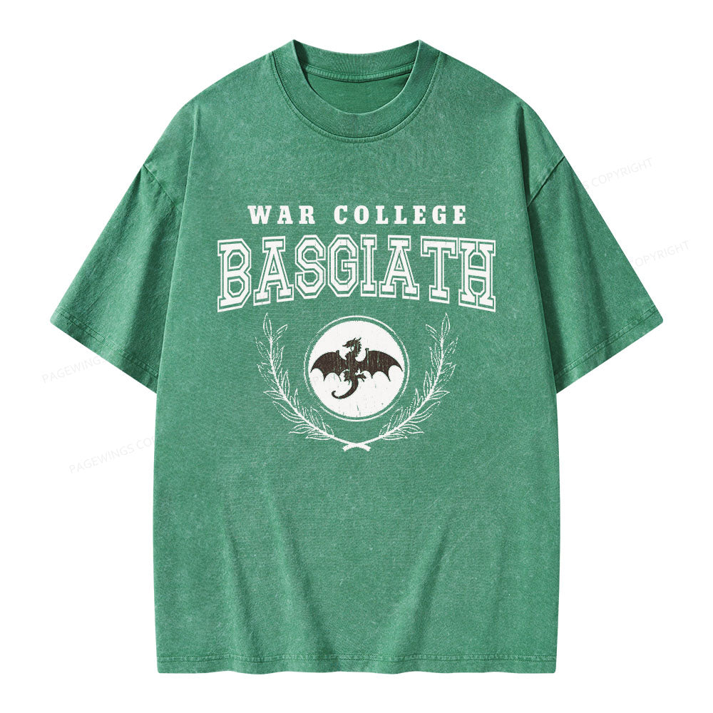 Basgiath War College Unisex Washed T-shirt