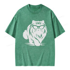 Goddammit Donut Unisex Washed T-shirt