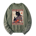 More Espresso Less Depresso Washed Sweatshirt