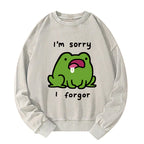 Dementia Frog Washed Sweatshirt