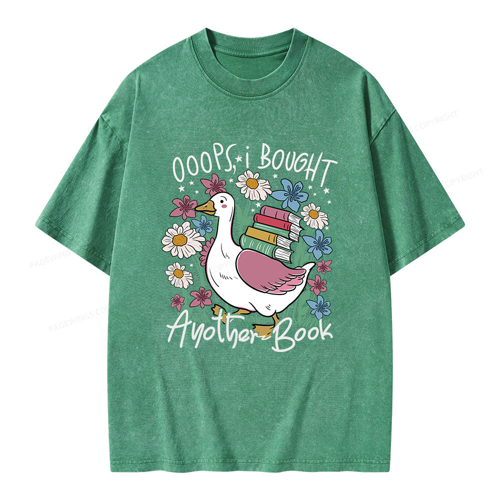 Oops I Bought Another Book Unisex Washed T-shirt