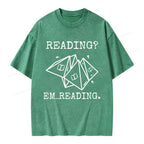 Reading Em...Reading Unisex Washed T-shirt