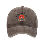 Japan Mount Fuji Sun Unisex Washed Cap