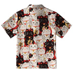 Lucky Cat Button-up Shirt