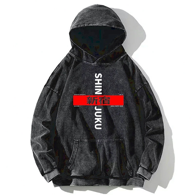 Shinjuku Prefecture Japan Washed Hoodie