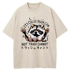 Adorable Raccoon Washed T-Shirt