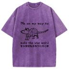 Making The Vibe Weird Washed T-Shirt