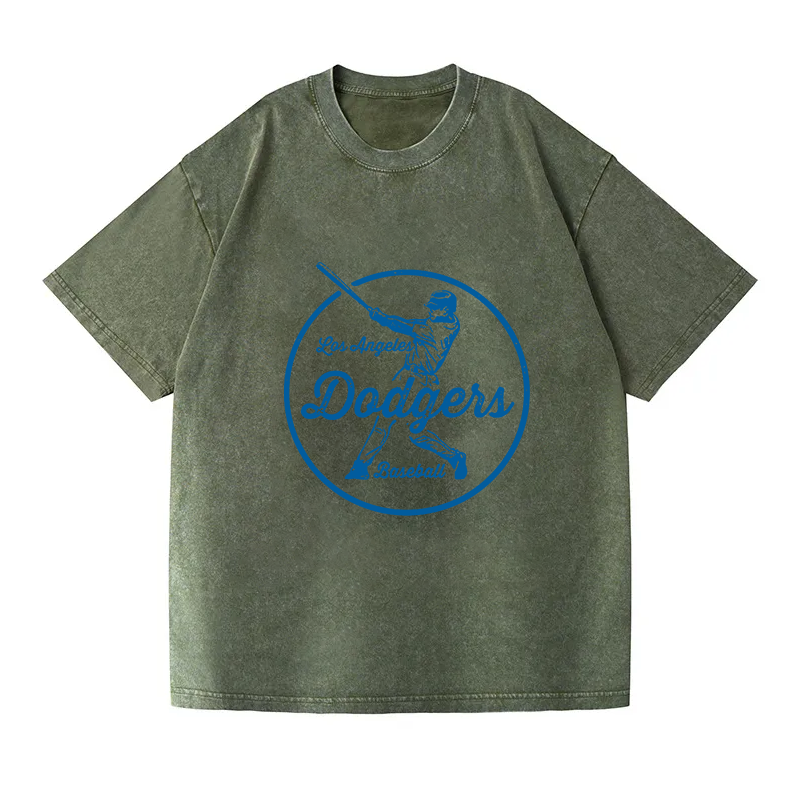 Dodger Vintage Wash Japanese Design T-Shirt