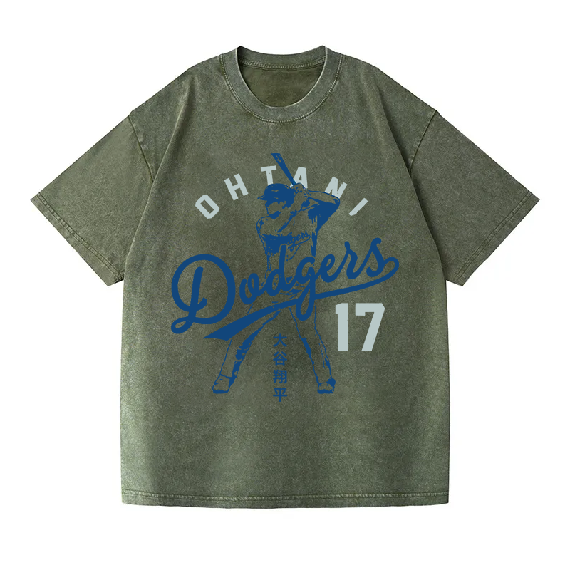 Dodger Vintage Wash Japanese Design T-Shirt