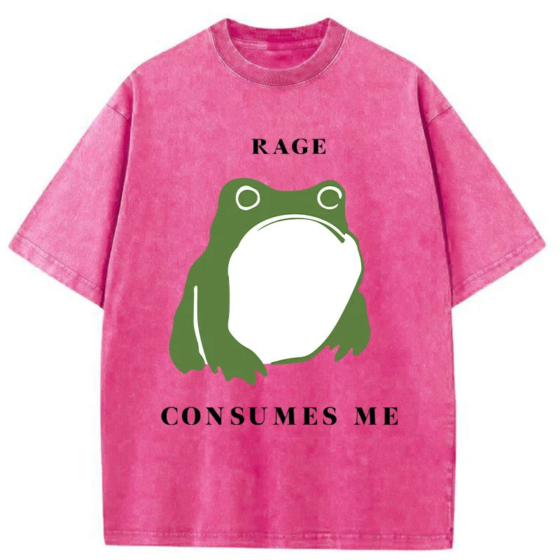 Rage Consumes Me Washed T-Shirt