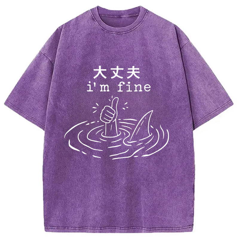 People In Danger Washed T-Shirt