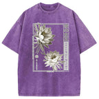 Japanese Epiphyllum Washed T-Shirt