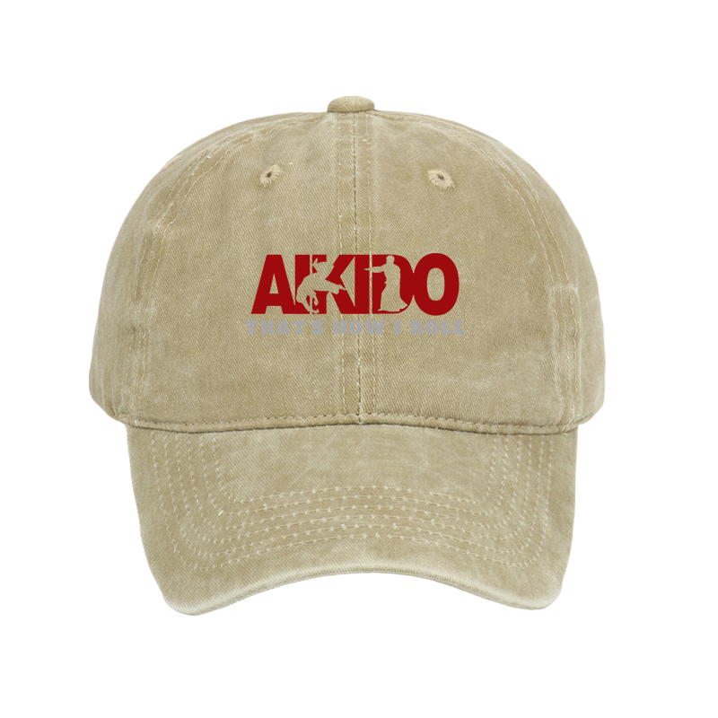 Japanese Aikido Washed Cap