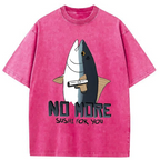 Fish With A Gun Washed T-Shirt