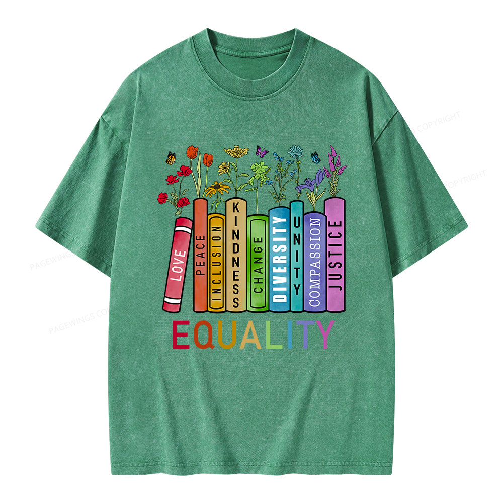 Equal Rights Shirt Unisex Washed T-shirt