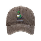 Black Cat Appreciation Day Washed Cap