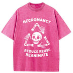Unisex 3R Skull  Washed T-Shirt