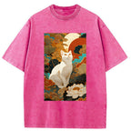 Unisex White Guardian Of The Vermilion Sun Washed T-Shirt