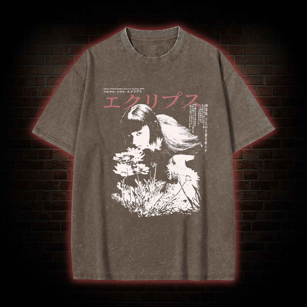 Weird Girl Washed T-shirt