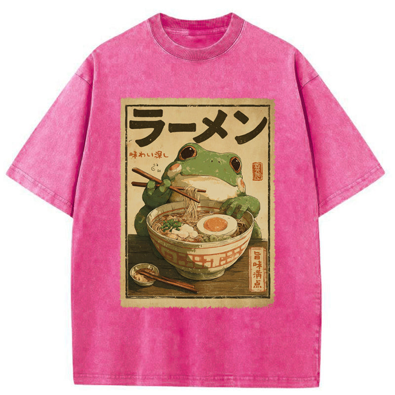 Unisex Ramen Bliss Washed T-Shirt